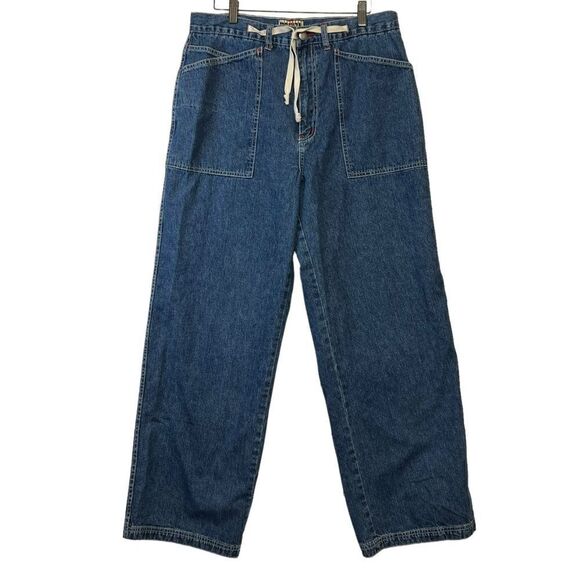 Forenza Womens baggy Jnco style wide leg Pockets Vintage Denim 16 - Picture 8 of 16